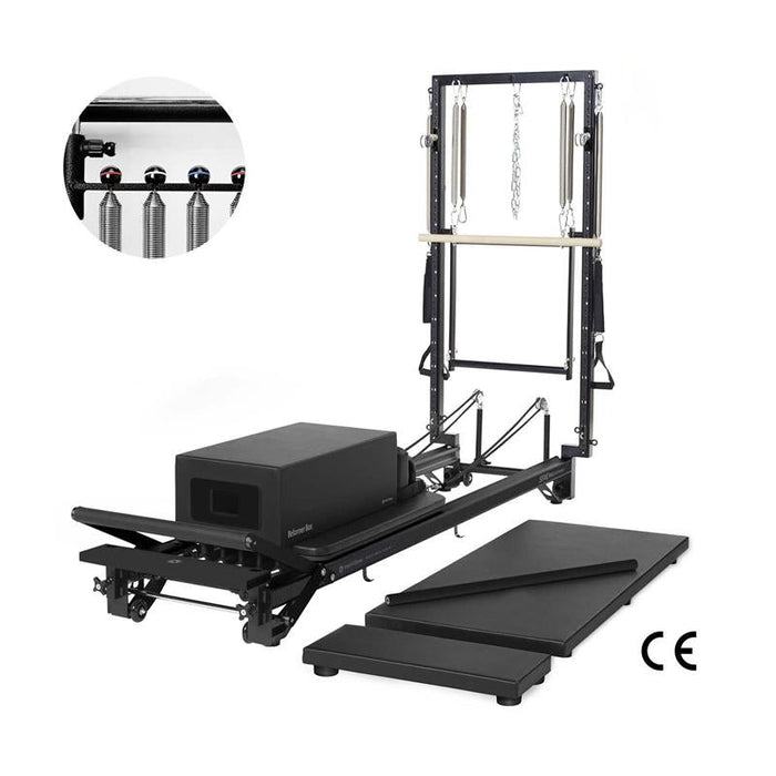 Merrithew™ SPX® Max Plus™ Reformer Bundle with High Precision Gearbar - (Jet Black)