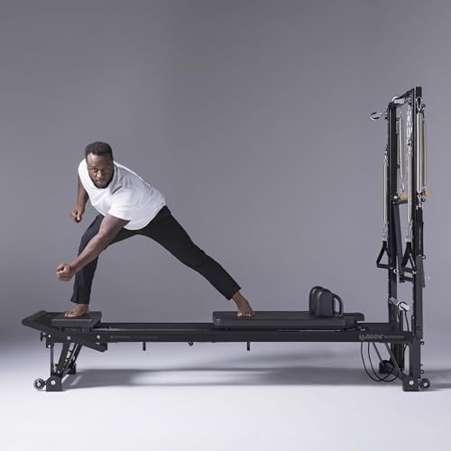 Merrithew™ V2 Max Plus™ Reformer Bundle with High Precision Gearbar -(Jet Black)