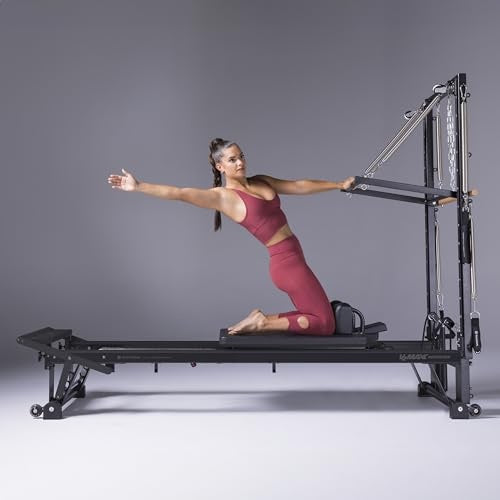 Merrithew™ V2 Max Plus™ Reformer Bundle with High Precision Gearbar -(Jet Black)