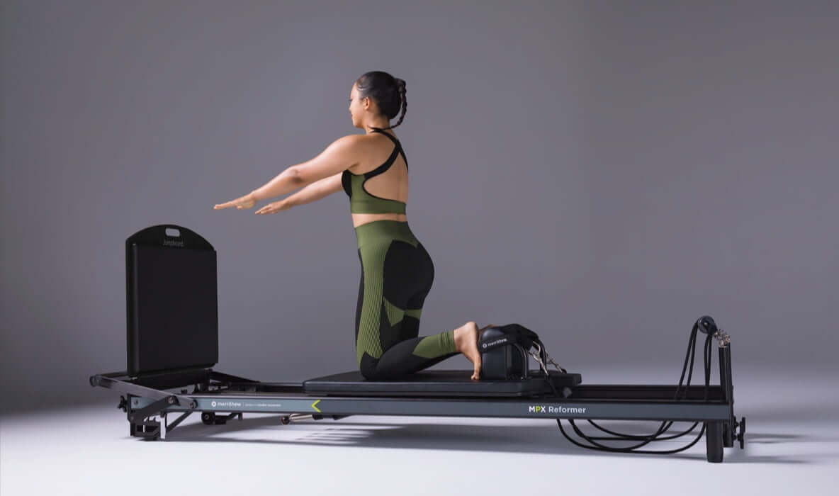 Merrithew™ MPX™ Reformer Package with Vertical Stand