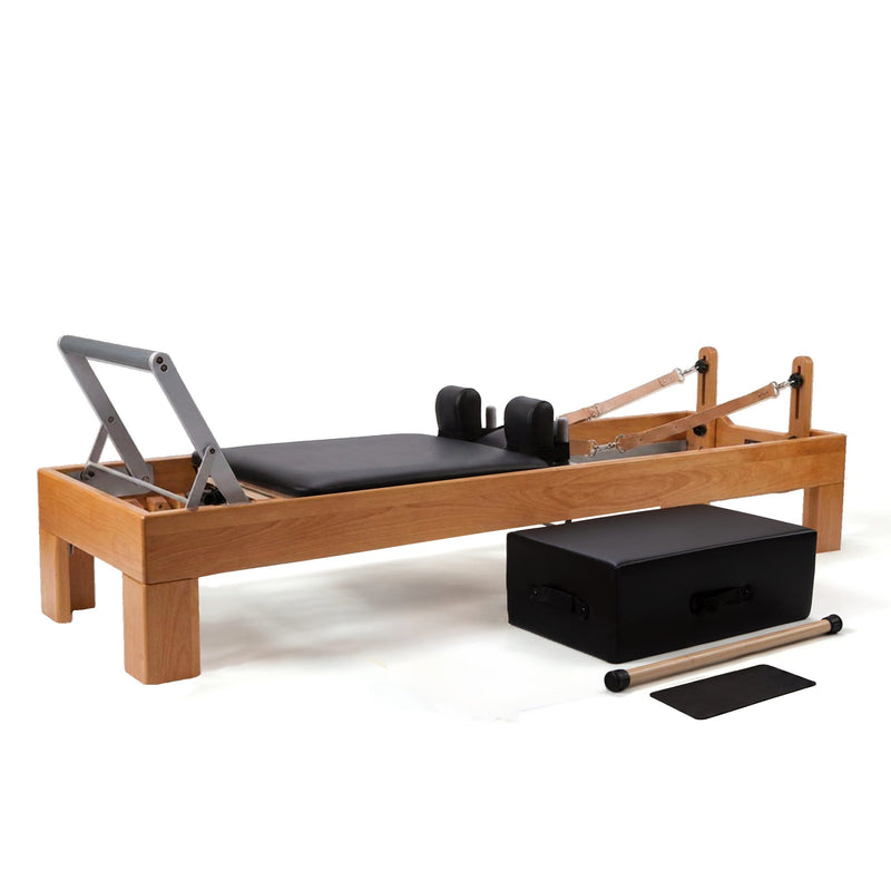 Peak Pilates Artistry Reformer with Leather with long short box and platform