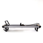 Peak Pilates MVe Reformer with Long/Short Box side view of the frame